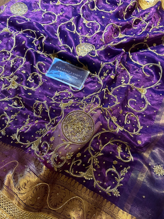 CHAAND BUTTA FULL - PURPLE