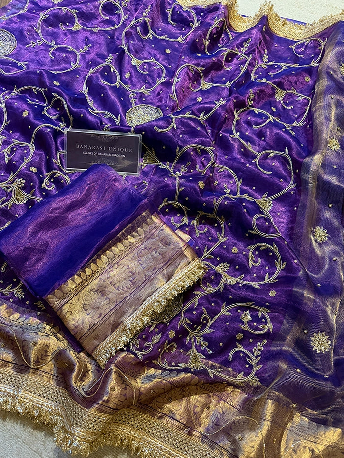 CHAAND BUTTA FULL - PURPLE