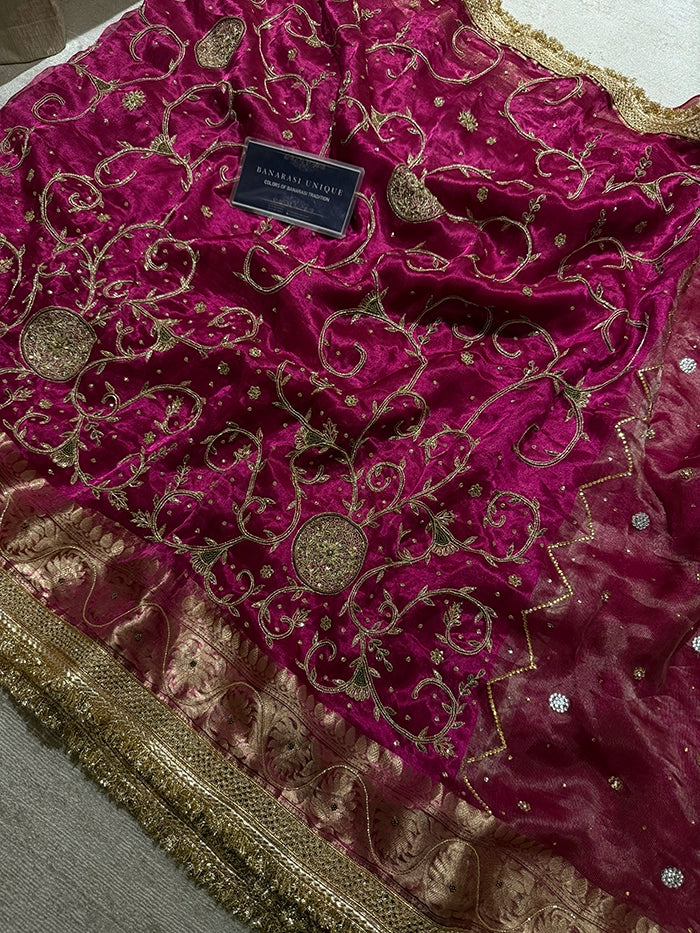 CHAAND BUTTA FULL - MAGENTA