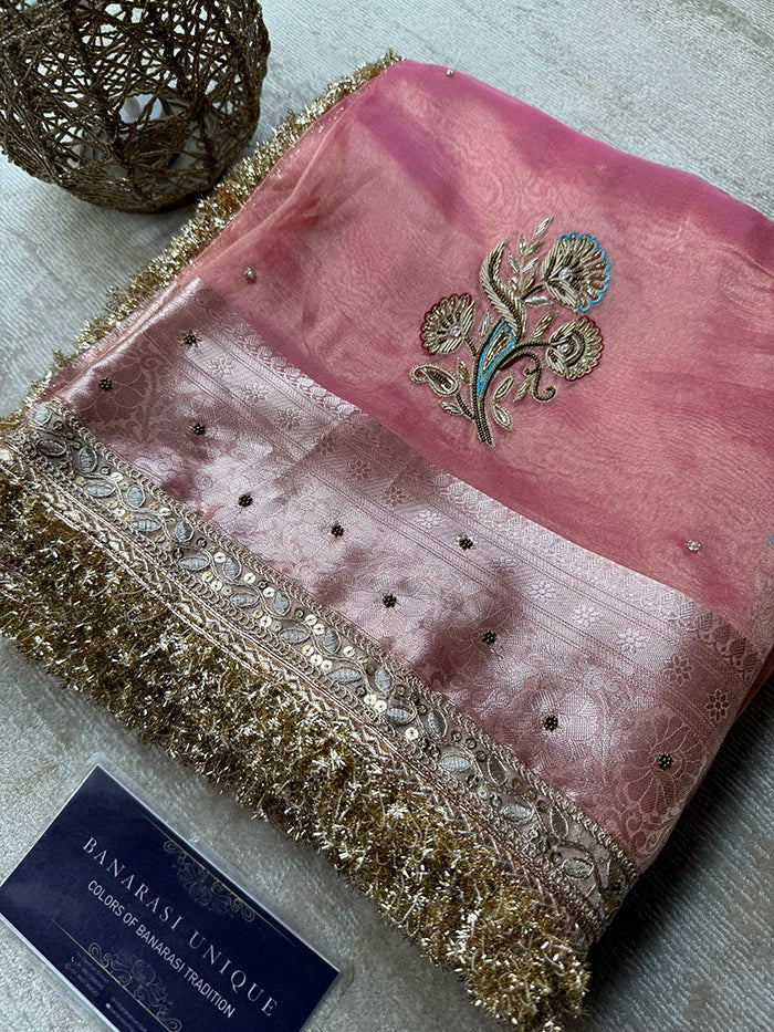 FLORAL BOUQUET - DHOOP CHAAV PEACH PINK