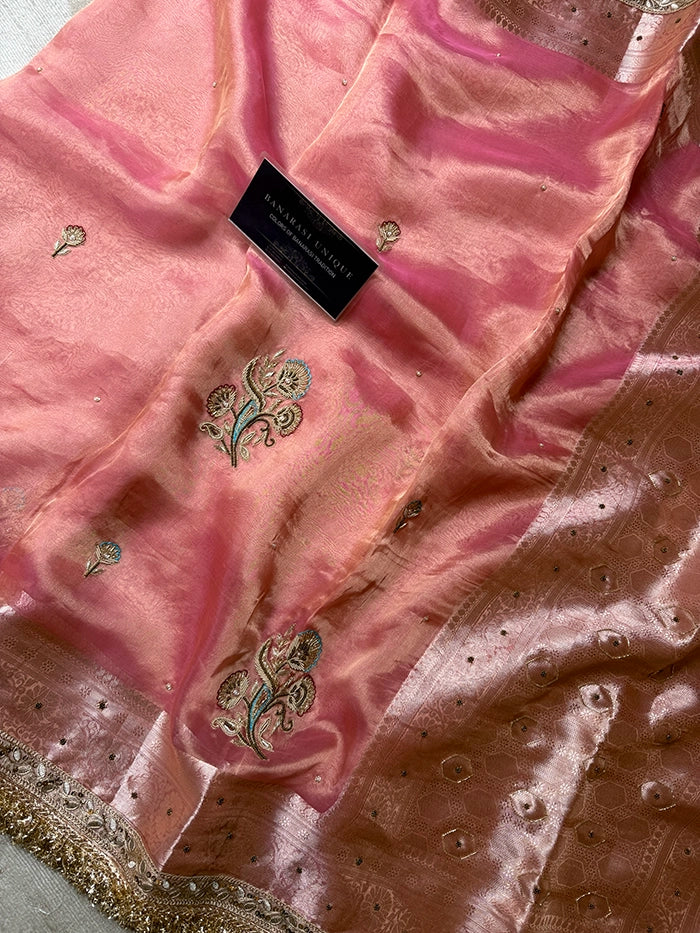 FLORAL BOUQUET - DHOOP CHAAV PEACH PINK