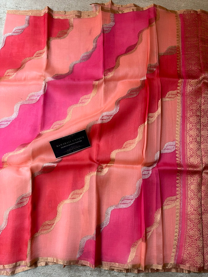 RANGKAAT KORA PEACH AND PINK