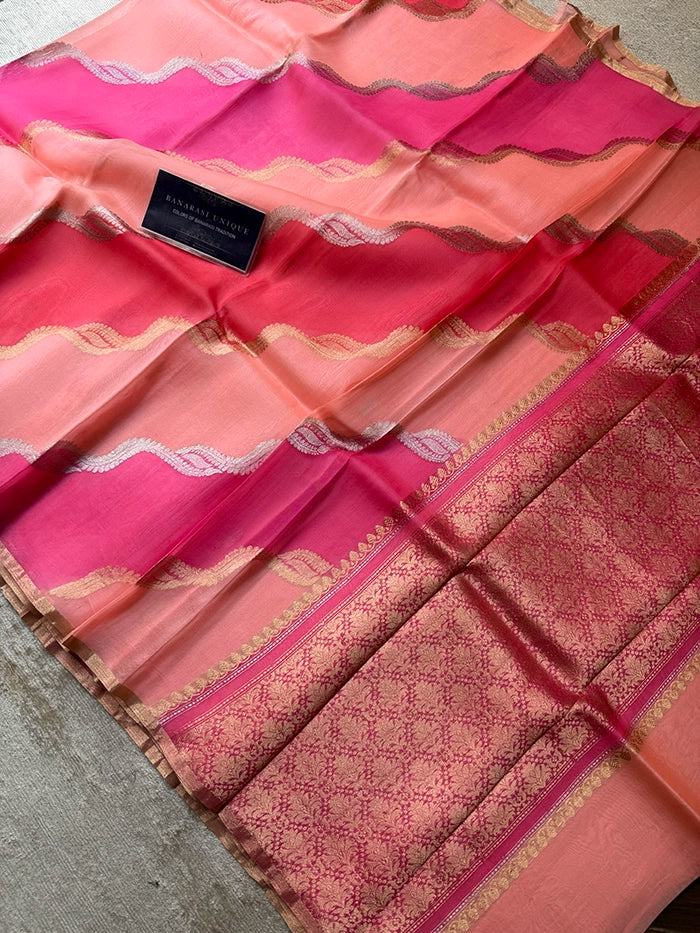 RANGKAAT KORA PEACH AND PINK