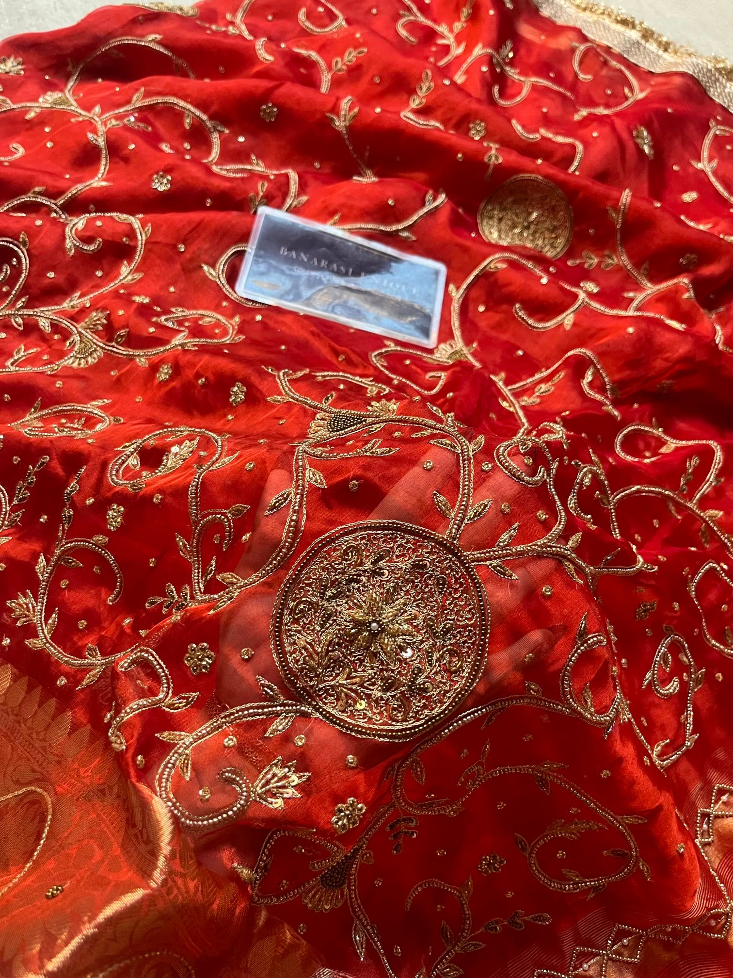 CHAAND BUTTA FULL - RED