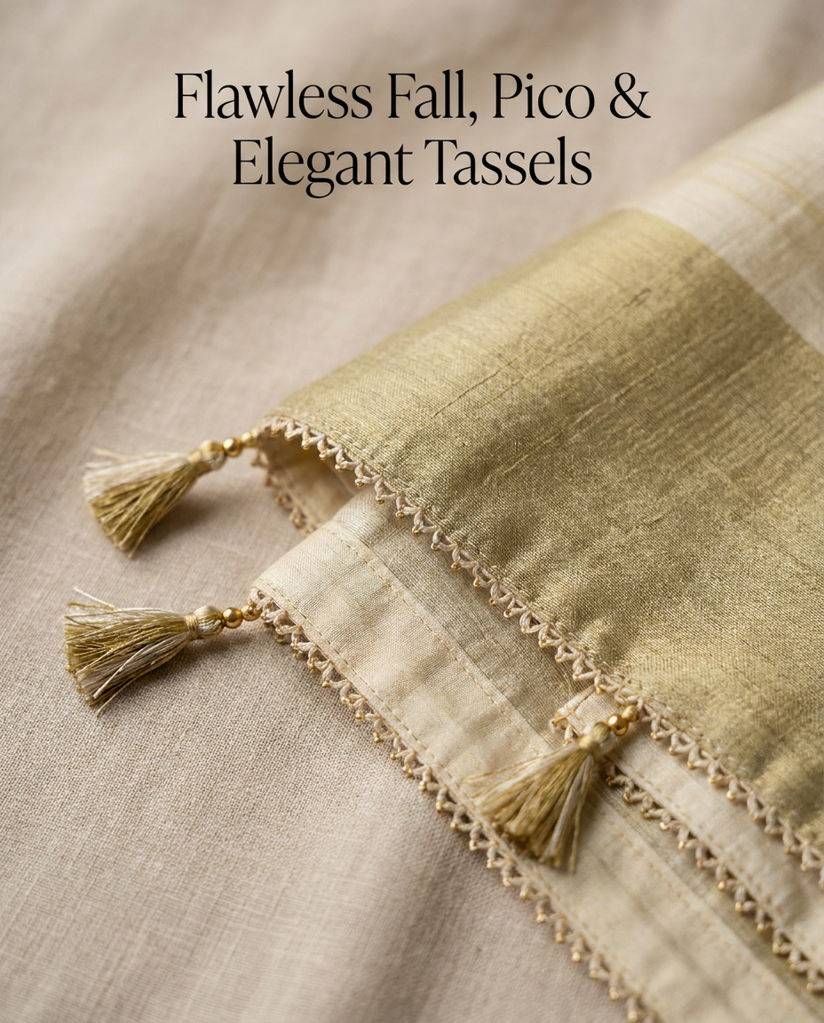 Fall and Biding & Tassels(for sarees without lace)