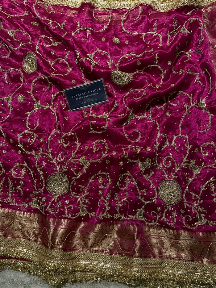 CHAAND BUTTA FULL - MAGENTA