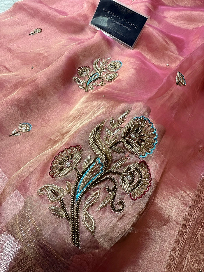 FLORAL BOUQUET - DHOOP CHAAV PEACH PINK