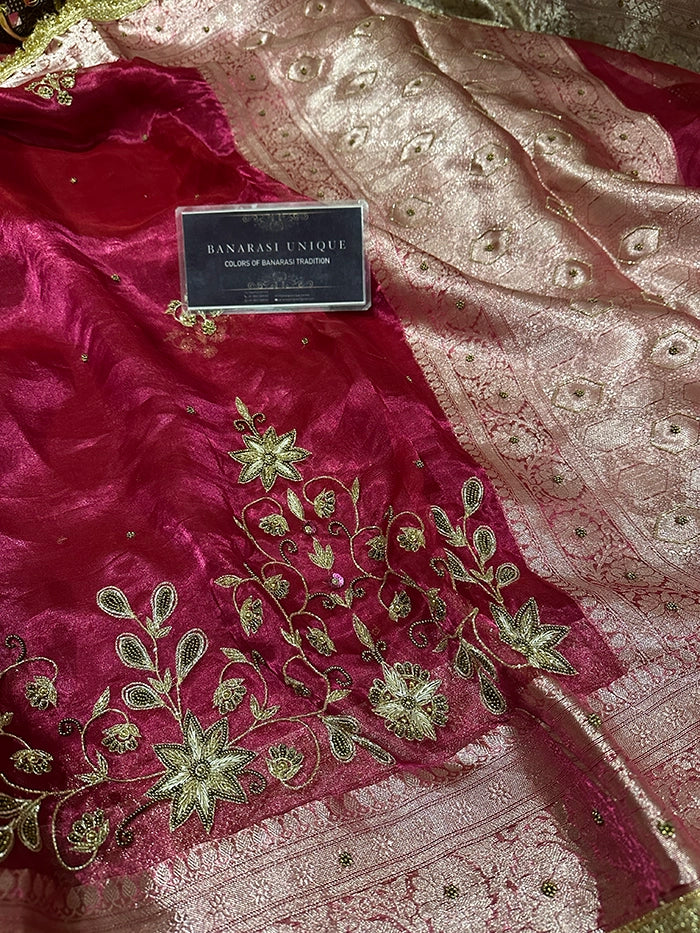 FLORAL VINES - RANI PINK