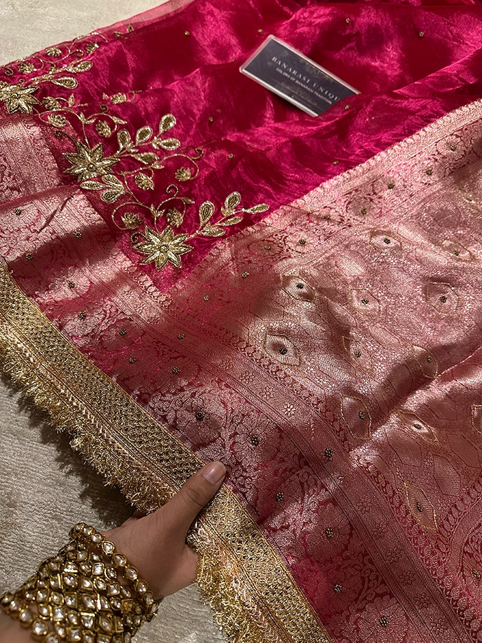 FLORAL VINES - RANI PINK