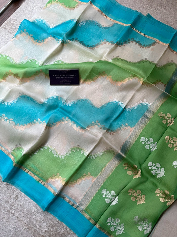 RANGKAT GREEN BLUE WHITE KORA