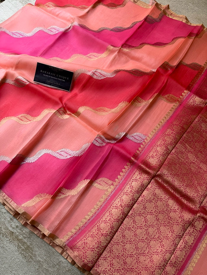 RANGKAAT KORA PEACH AND PINK